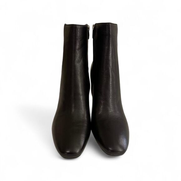 NINE WEST Nance 9x9 Tapered Heel Black Dress Boots Booties, NEW! Size 11 - Picture 4 of 7